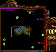 Distances between some interface features can be used as benchmark to remember the Behemoth's hearing range
